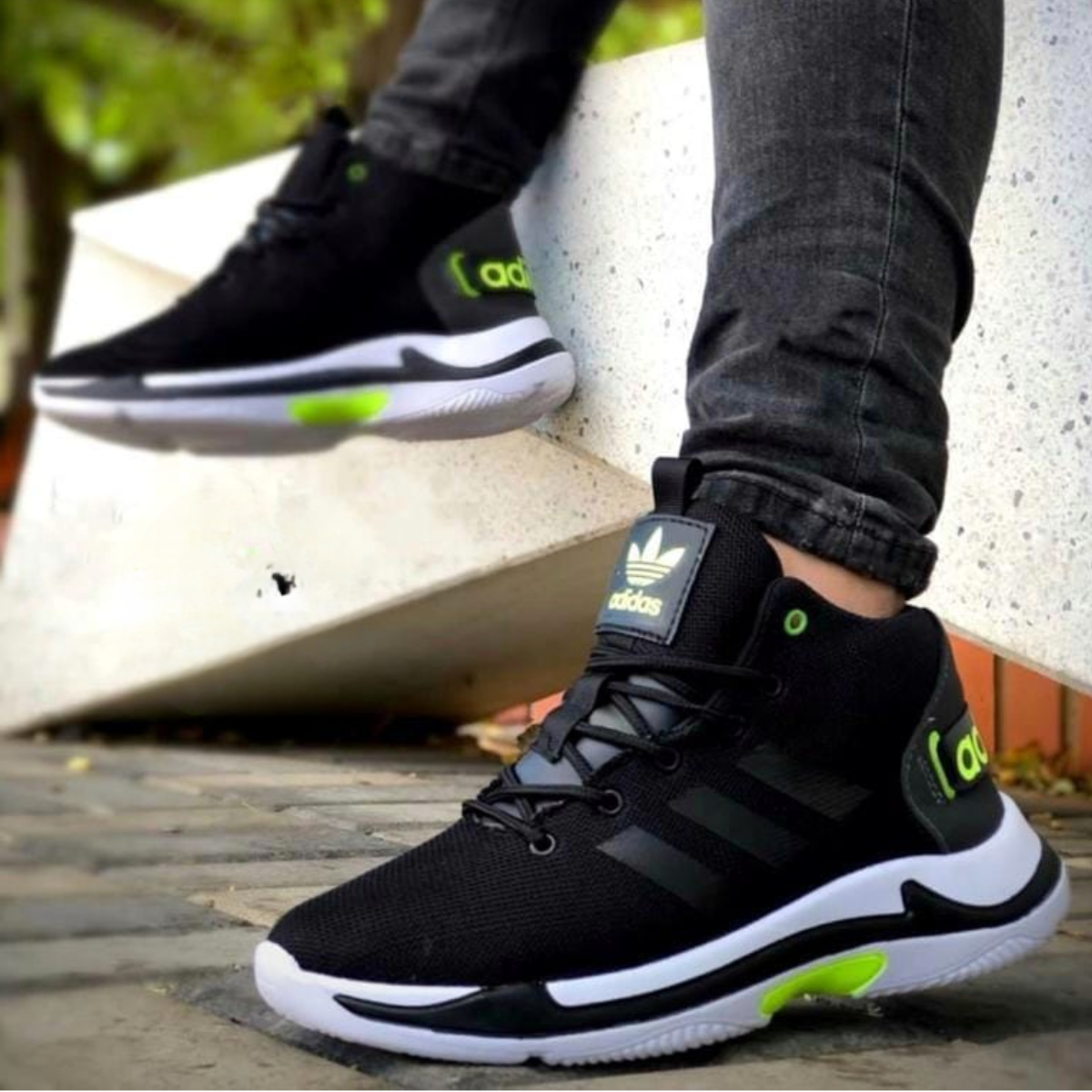 adidas bota hombre color negro verde Comprar en tienda onlineshoppingcenterg Colombia centro de compras en linea